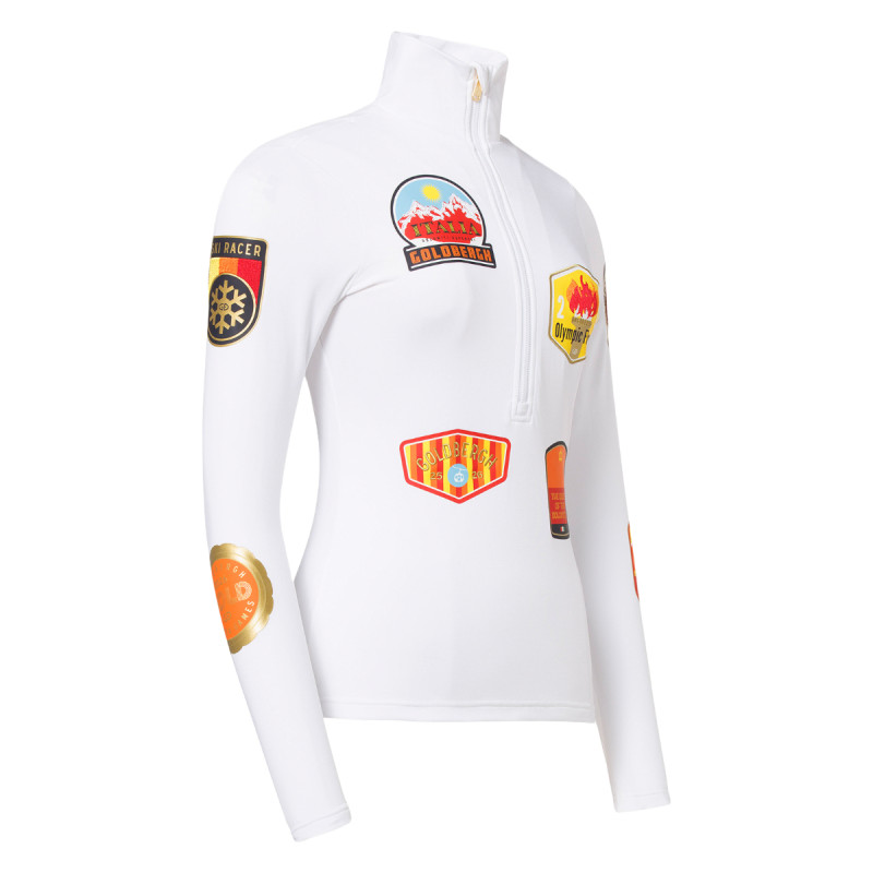 Dámska mikina Goldbergh TRIUMPH  - biela