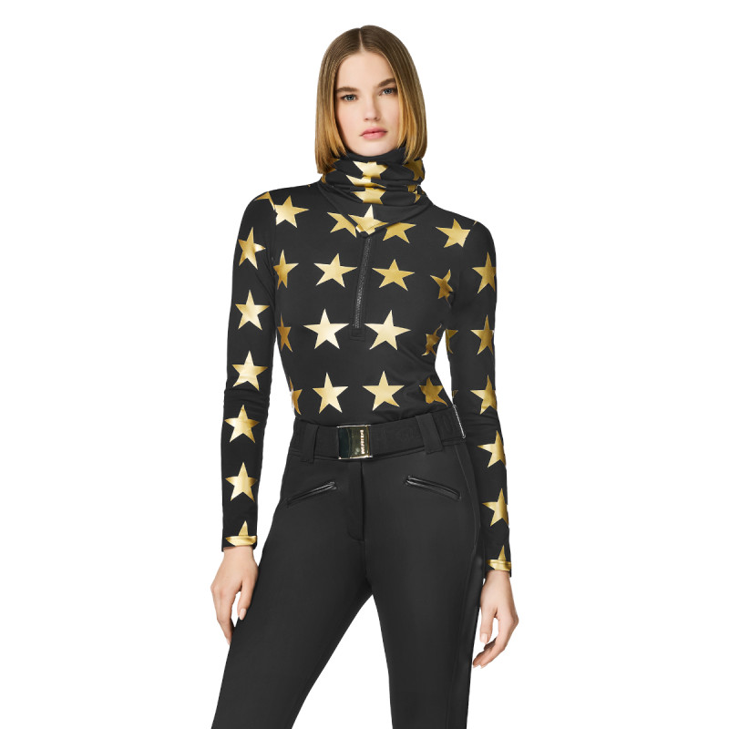 Dámska mikina Goldbergh LUNARIA  - čierna