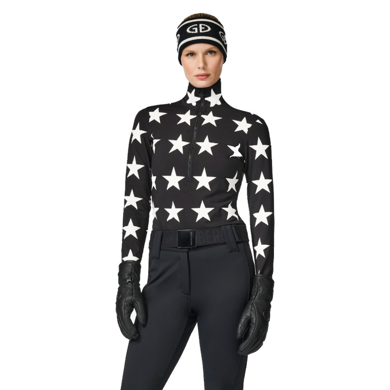 Dámska mikina Goldbergh LUNARIA  - čierna