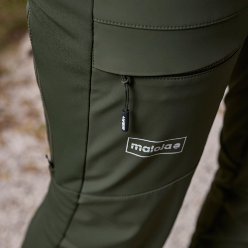 Dámske skialpové nohavice Maloja LOSEGGM.  - čierna