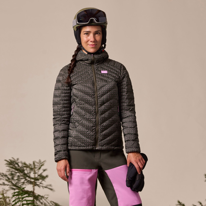 Dámska bunda Maloja ARGENTERAM.  - fialová