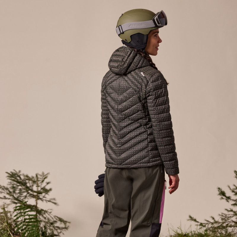 Dámska bunda Maloja ARGENTERAM.  - fialová