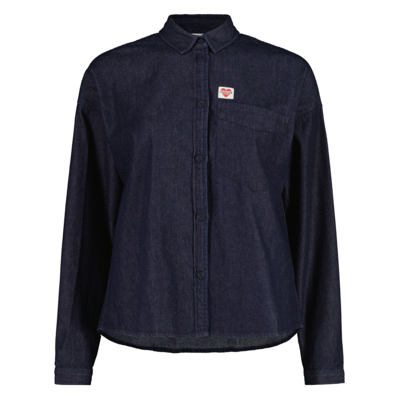 Dámska košeľa Maloja MERUM.  - tmavo modrá