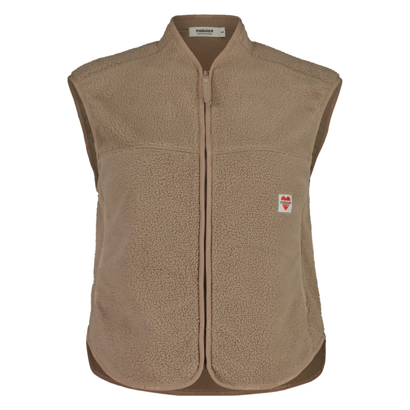Dámská vesta Maloja PLATTENBERGM.  - světle hnědá