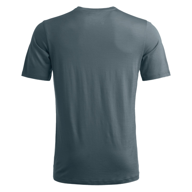 Pánske funkčné tričko Ortovox 140 COOL LANDSCAPE TS  - tmavo šedá