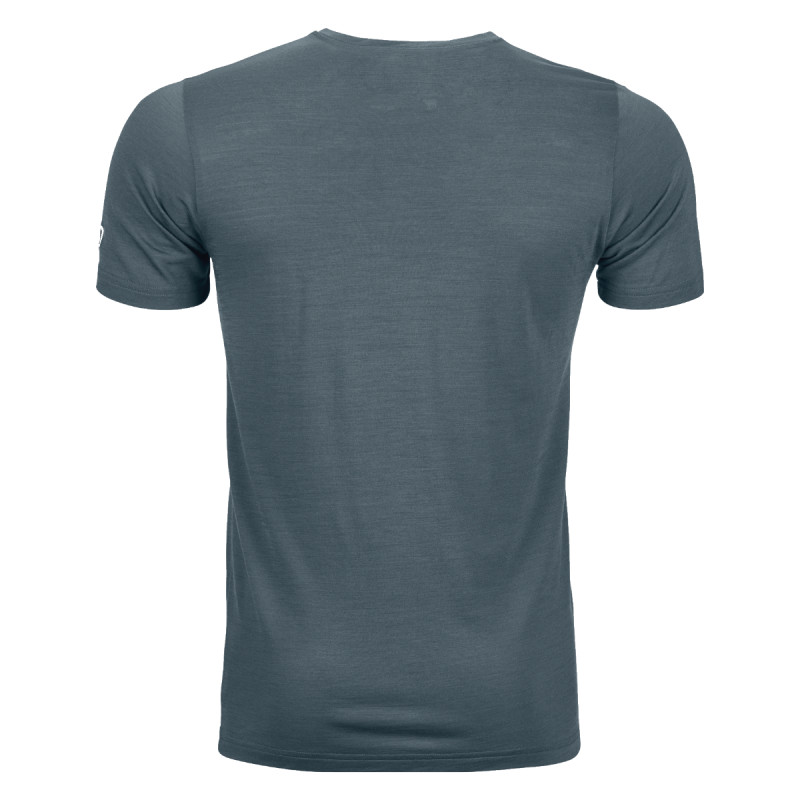Pánske funkčné tričko Ortovox 150 COOL PEAK FOCUS TS  - tmavo šedá