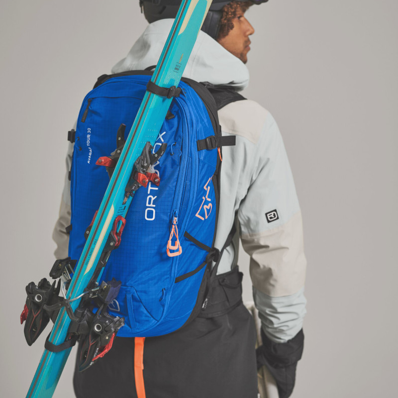 Lavinový batoh Ortovox AVABAG LITRIC TOUR 30 L  - světle šedá