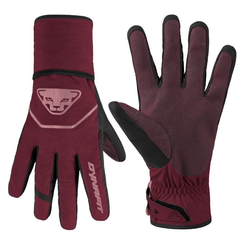 Rukavice Dynafit MERCURY DYNASTRETCH GLOVES  - vínová