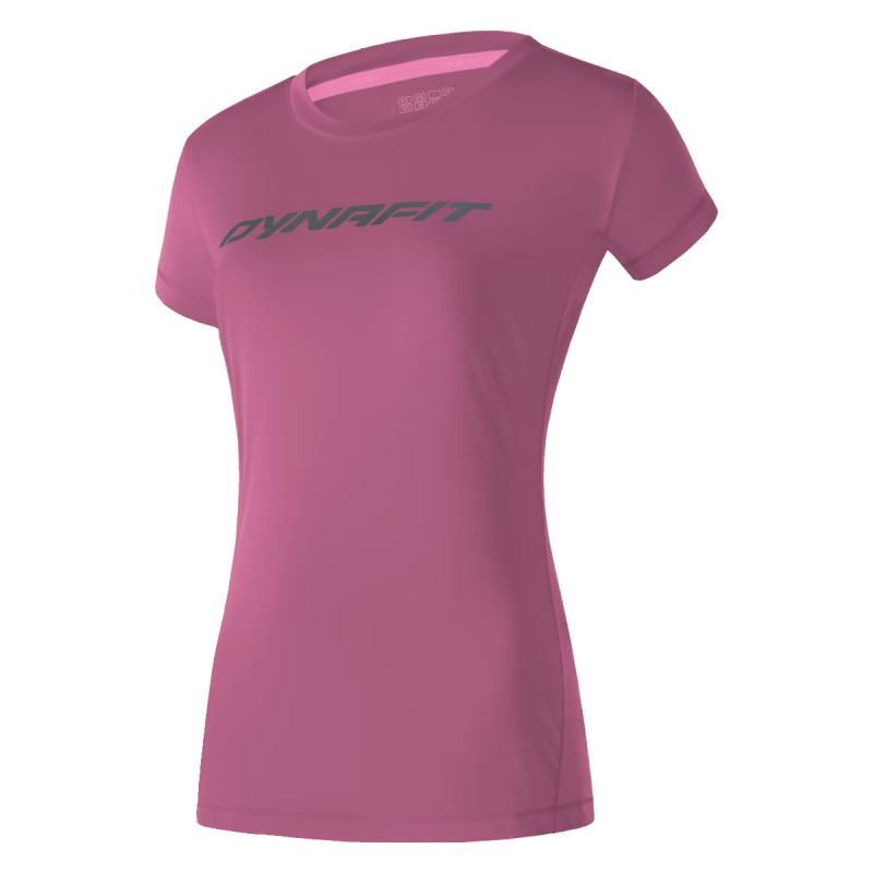 Dámske funkčné tričko Dynafit TRAVERSE T-SHIRT  - tmavo ružová