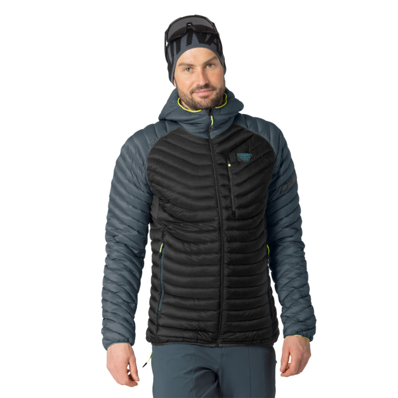 Pánská bunda Dynafit RADICAL DOWN RDS HOODED JACKET  - černá