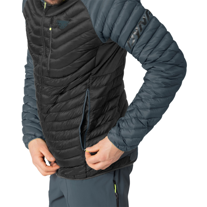 Pánská bunda Dynafit RADICAL DOWN RDS HOODED JACKET  - černá
