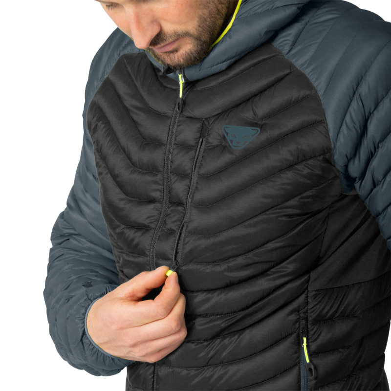 Pánská bunda Dynafit RADICAL DOWN RDS HOODED JACKET  - černá
