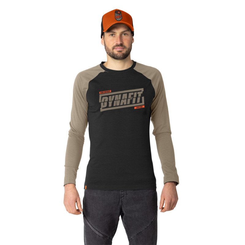 Pánske tričko Dynafit 24/7 LONG SLEEVE SHIRT  - čierna