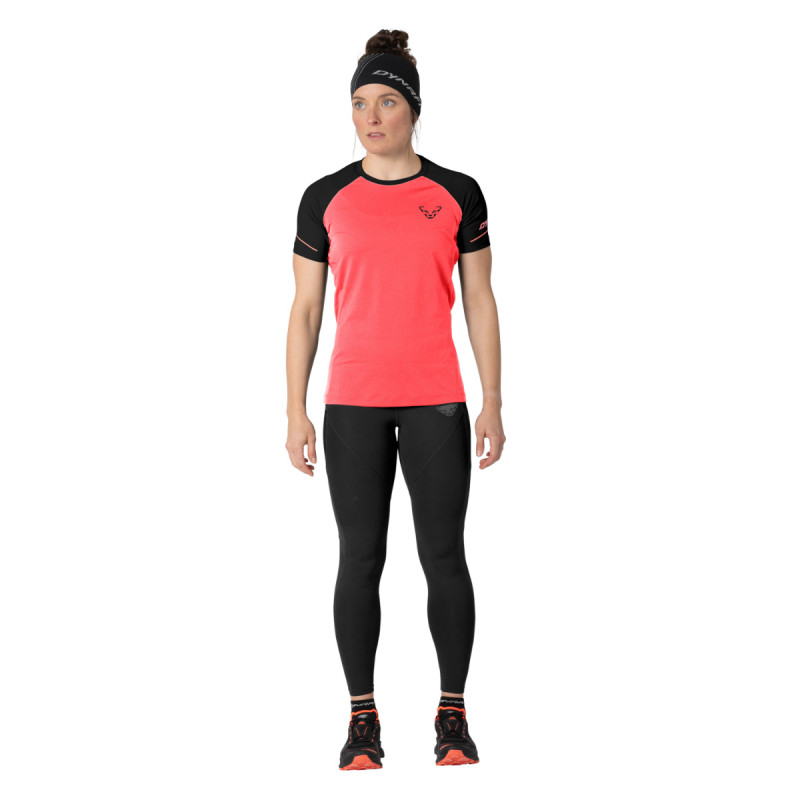 Dámské funkční tričko Dynafit ALPINE PRO SHORT SLEEVE SHIRT  - růžová