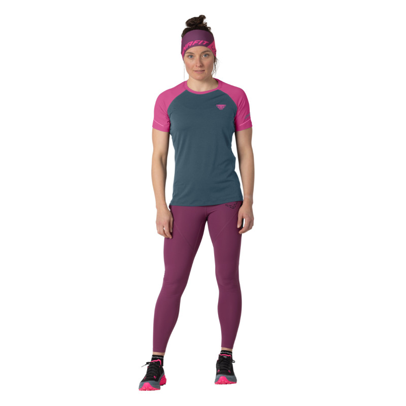 Dámske funkčné tričko Dynafit ALPINE PRO SHORT SLEEVE SHIRT  - šedá