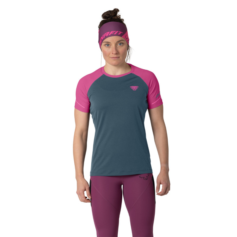 Dámske funkčné tričko Dynafit ALPINE PRO SHORT SLEEVE SHIRT  - šedá
