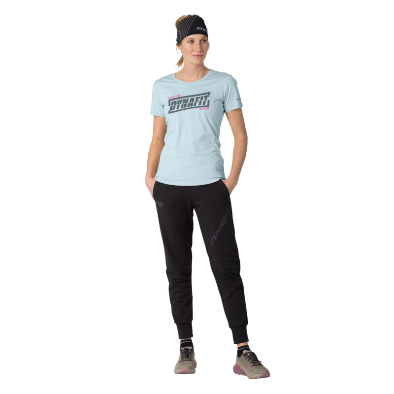 Dámske tričko Dynafit GRAPHIC COTTON T-SHIRT  - svetlo modrá