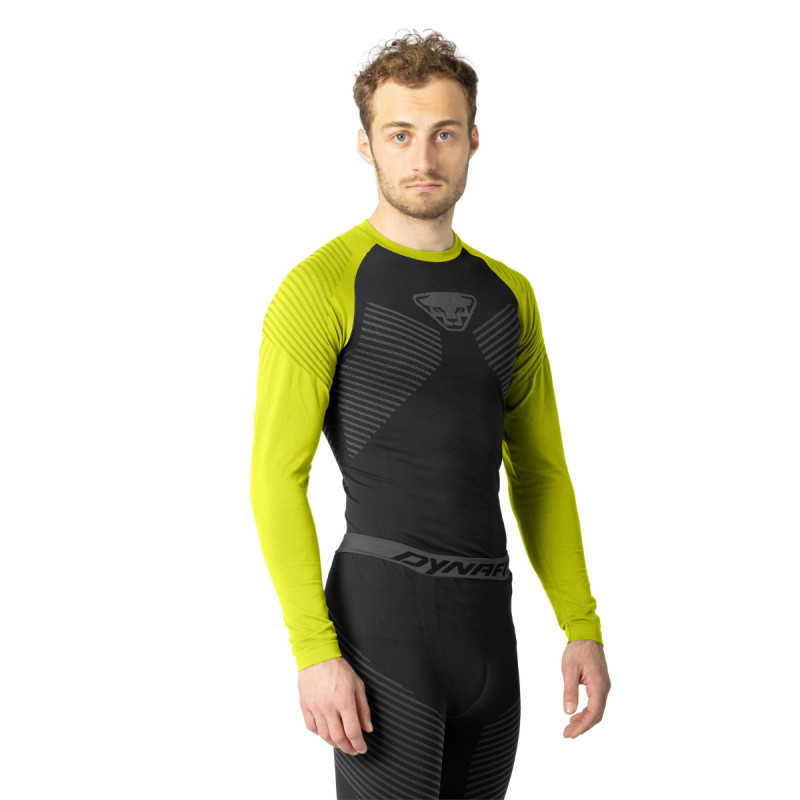 Pánske funkčné tričko Dynafit SPEED DRYARN LONG SLEEVE SHIRT  - svetlo zelená