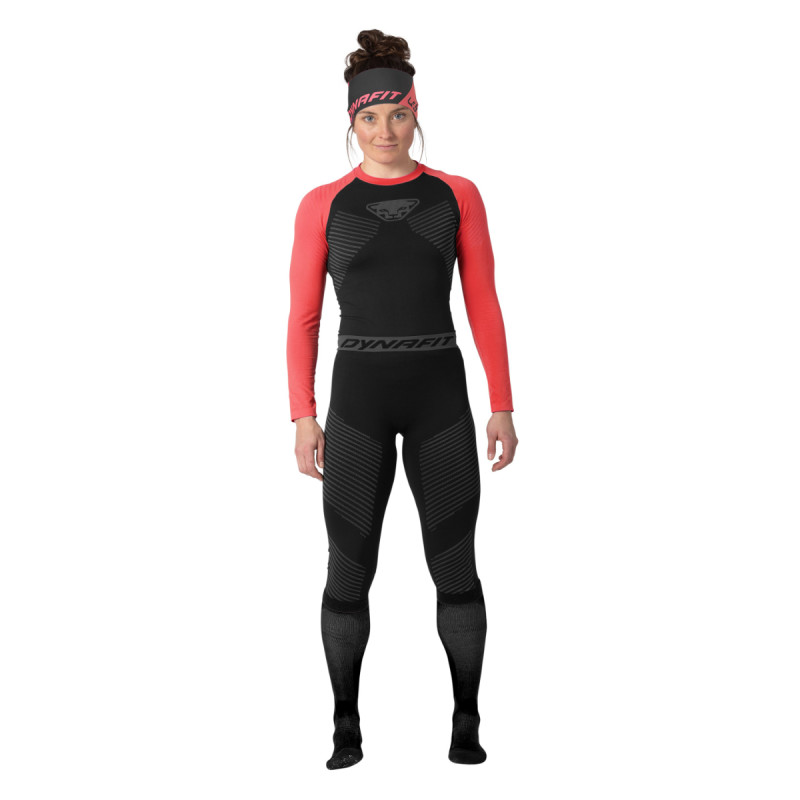 Dámske funkčné tričko Dynafit SPEED DRYARN LONG SLEEVE SHIRT  - čierna