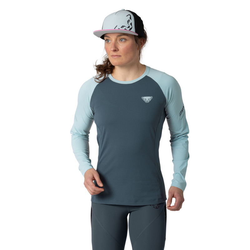 Dámske funkčné tričko Dynafit ALPINE PRO LONGSLEEVE SHIRT  - šedá