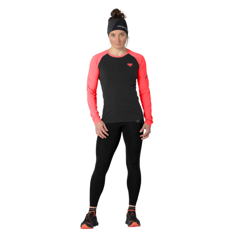 Dámske funkčné tričko Dynafit ALPINE PRO LONGSLEEVE SHIRT  - čierna