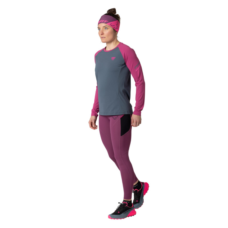 Dámske funkčné tričko Dynafit ALPINE PRO LONGSLEEVE SHIRT  - šedá