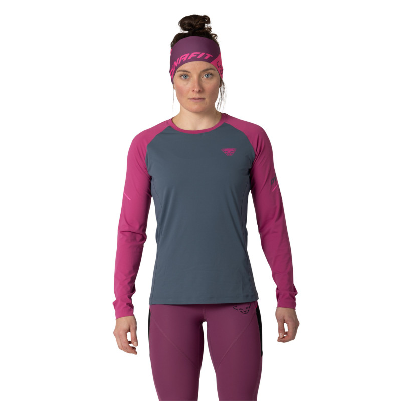 Dámske funkčné tričko Dynafit ALPINE PRO LONGSLEEVE SHIRT  - šedá