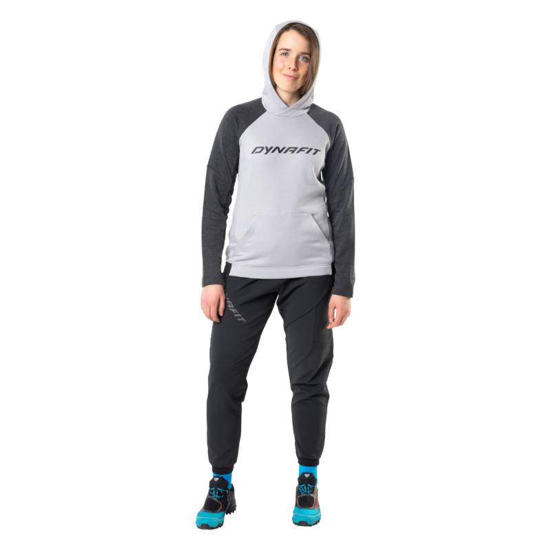Dámska mikina Dynafit 24/7 POLARTEC HOODY  - svetlo šedá
