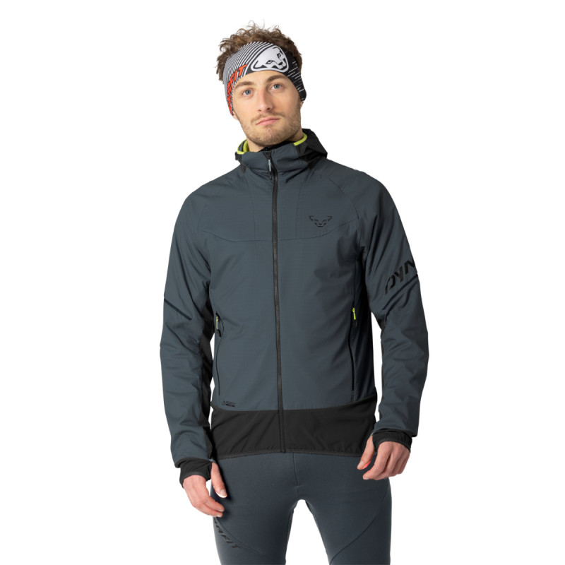 Pánska bunda Dynafit MEZZALAMA POLARTEC ALPHA JACKET  - tmavo šedá