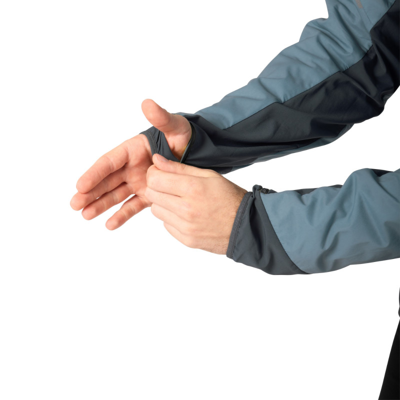 Pánska bunda Dynafit MEZZALAMA POLARTEC ALPHA JACKET  - svetlo modrá