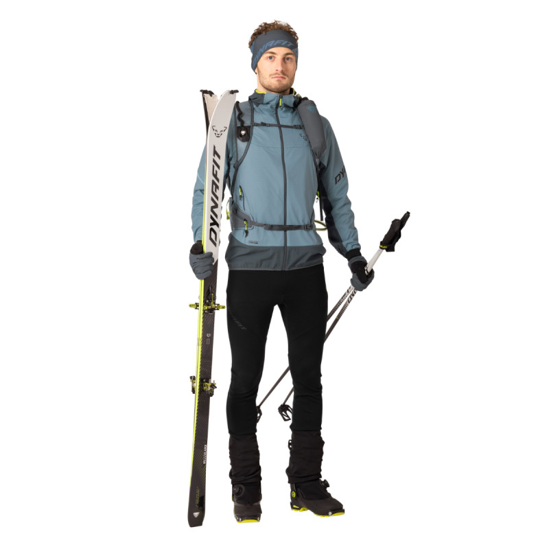 Pánska bunda Dynafit MEZZALAMA POLARTEC ALPHA JACKET  - svetlo modrá