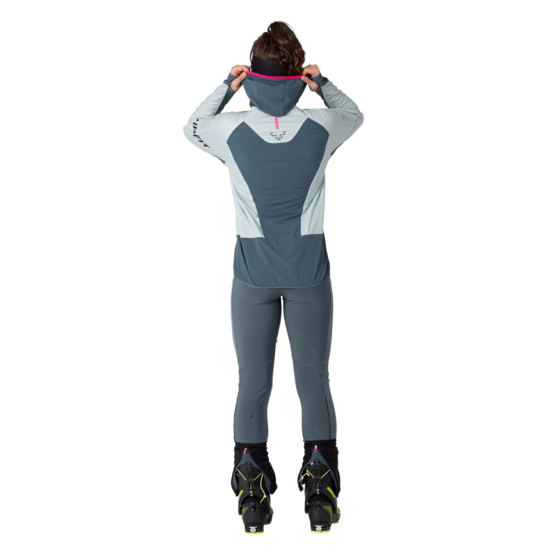 Dámska bunda Dynafit MEZZALAMA POLARTEC ALPHA JACKET  - svetlo modrá