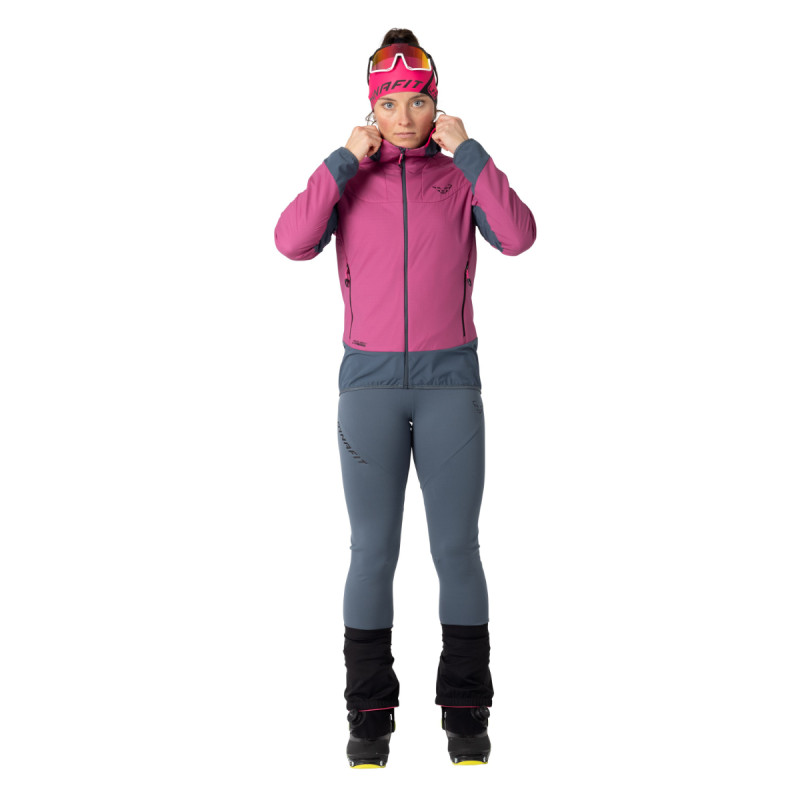 Dámska bunda Dynafit MEZZALAMA POLARTEC ALPHA JACKET  - tmavo ružová