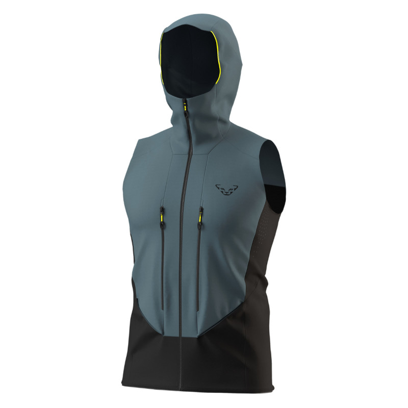 Pánska vesta Dynafit BLACKLIGHT SOFTSHELL VEST  - tmavo šedá