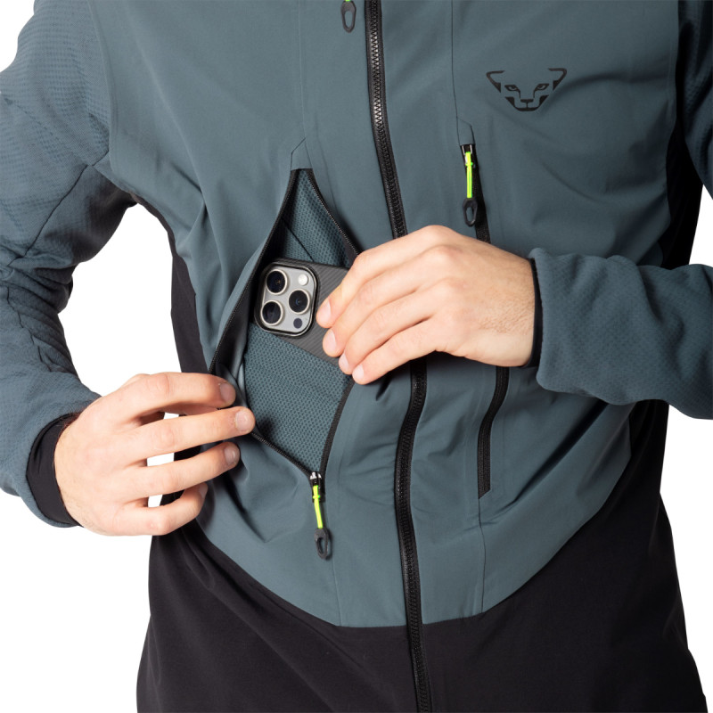 Pánska vesta Dynafit BLACKLIGHT SOFTSHELL VEST  - tmavo šedá