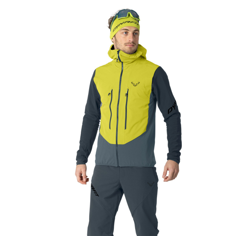 Pánska vesta Dynafit BLACKLIGHT SOFTSHELL VEST  - svetlo zelená