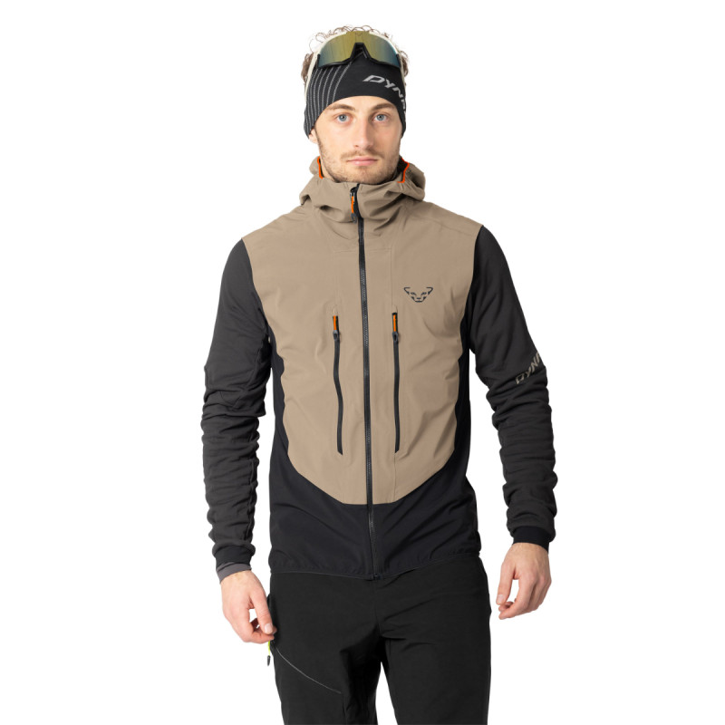 Pánska vesta Dynafit BLACKLIGHT SOFTSHELL VEST  - svetlo hnedá