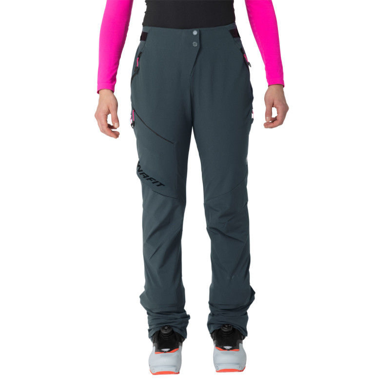 Dámské skialpové kalhoty Dynafit BLACKLIGHT DYNASTRETCH PANTS  - tmavě šedá