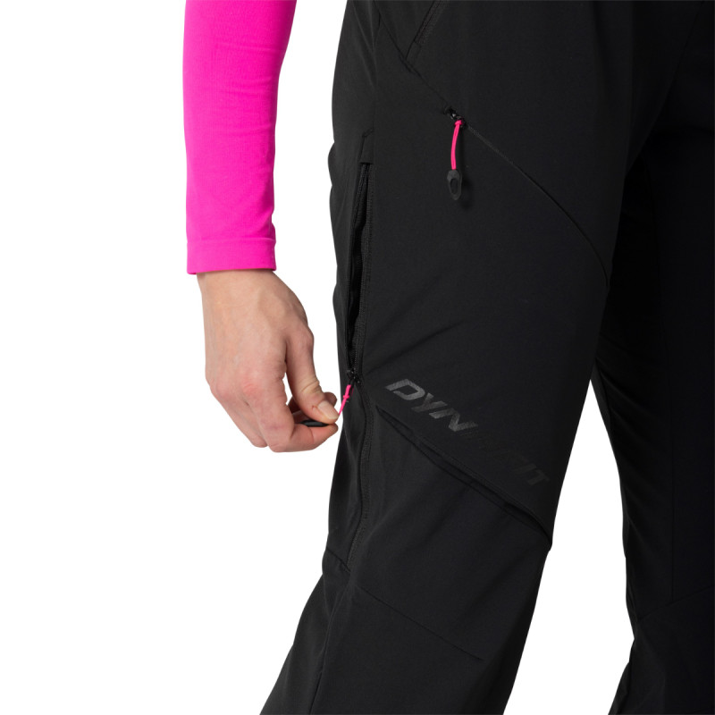Dámske skialpové nohavice Dynafit BLACKLIGHT DYNASTRETCH PANTS  - čierna