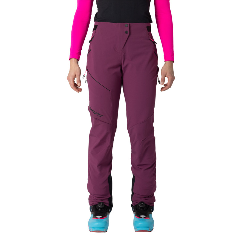 Dámske skialpové nohavice Dynafit BLACKLIGHT DYNASTRETCH PANTS  - tmavo ružová