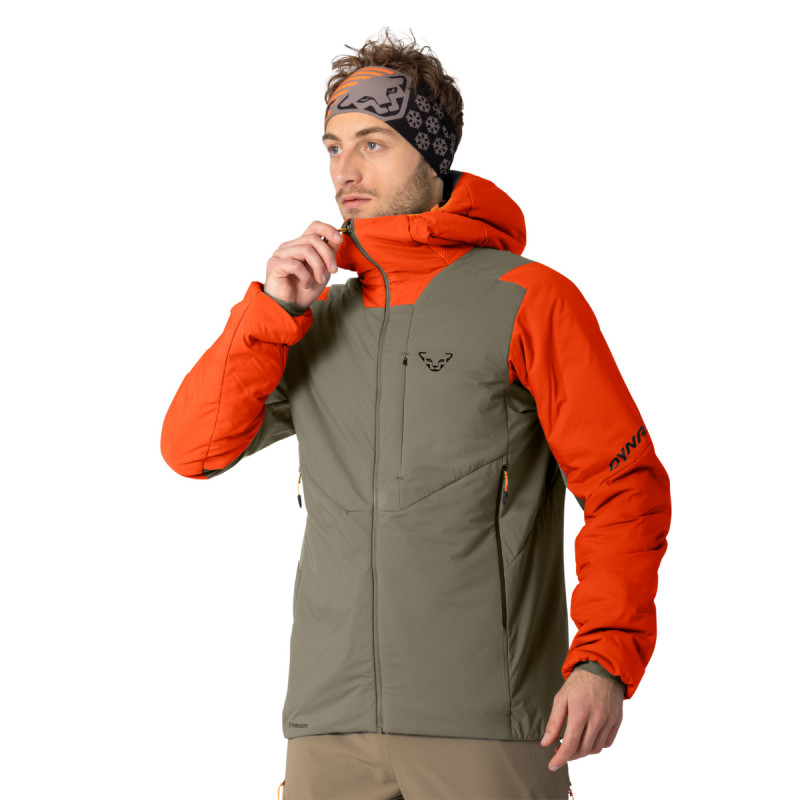 Pánska bunda Dynafit BLACKLIGHT PRIMALOFT JACKET  - svetlo hnedá