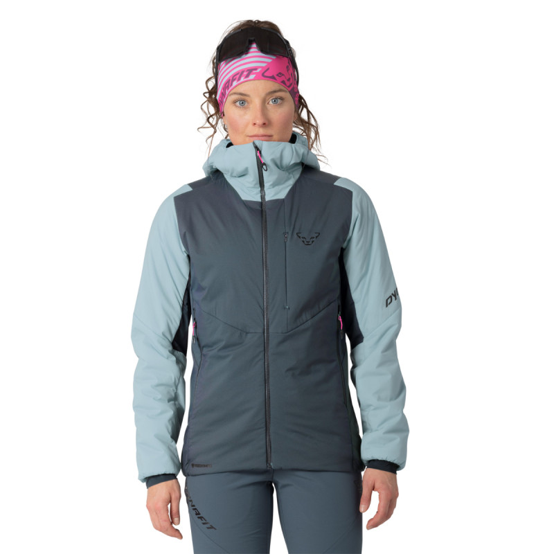 Dámská bunda Dynafit BLACKLIGHT PRIMALOFT JACKET  - tmavě šedá