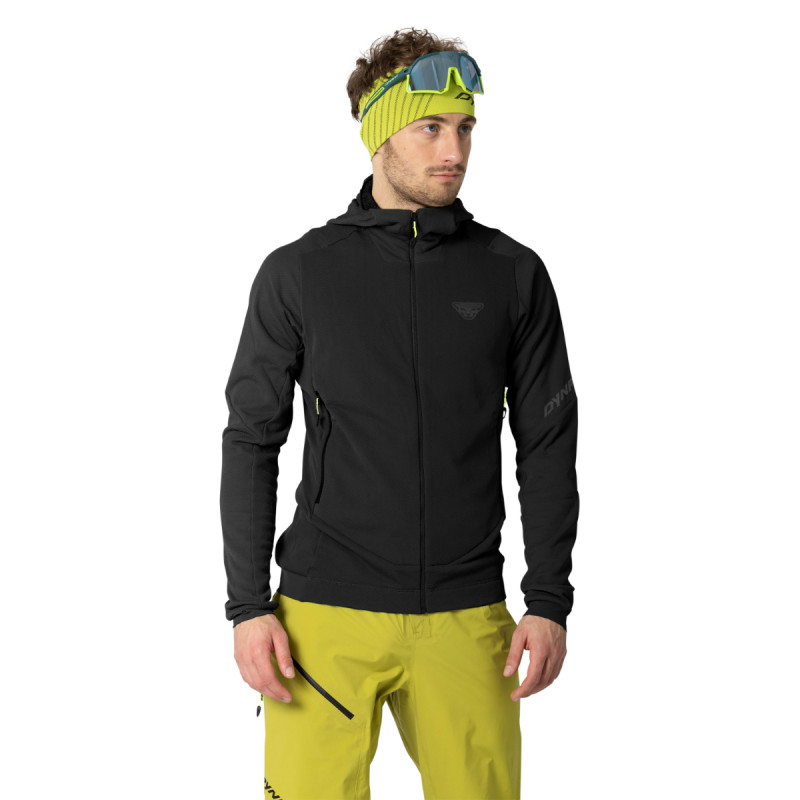 Pánska mikina Dynafit BLACKLIGHT THERMAL HOODED  - čierna
