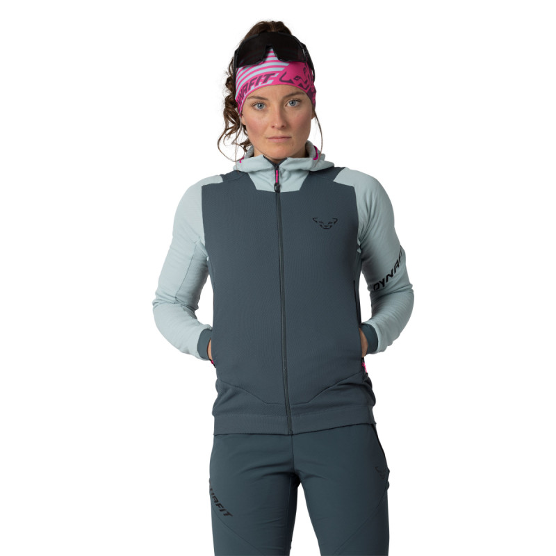 Dámská mikina Dynafit BLACKLIGHT THERMAL HOODED  - tmavě šedá