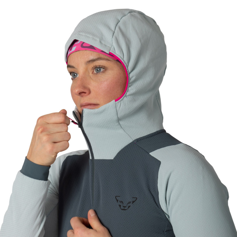 Dámská mikina Dynafit BLACKLIGHT THERMAL HOODED  - tmavě šedá