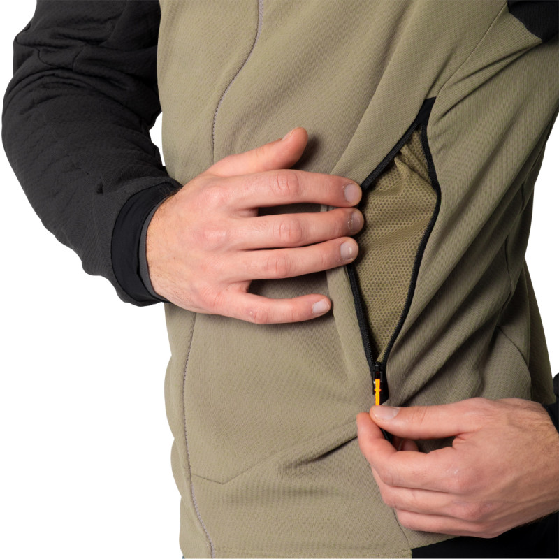 Pánská mikina Dynafit BLACKLIGHT THERMAL  - světle hnědá