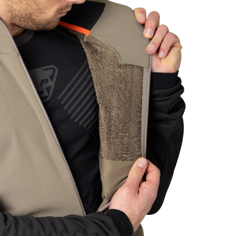 Pánská mikina Dynafit BLACKLIGHT THERMAL  - světle hnědá