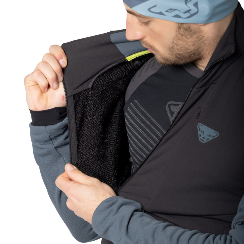 Pánská mikina Dynafit BLACKLIGHT THERMAL 1/2 ZIP  - černá