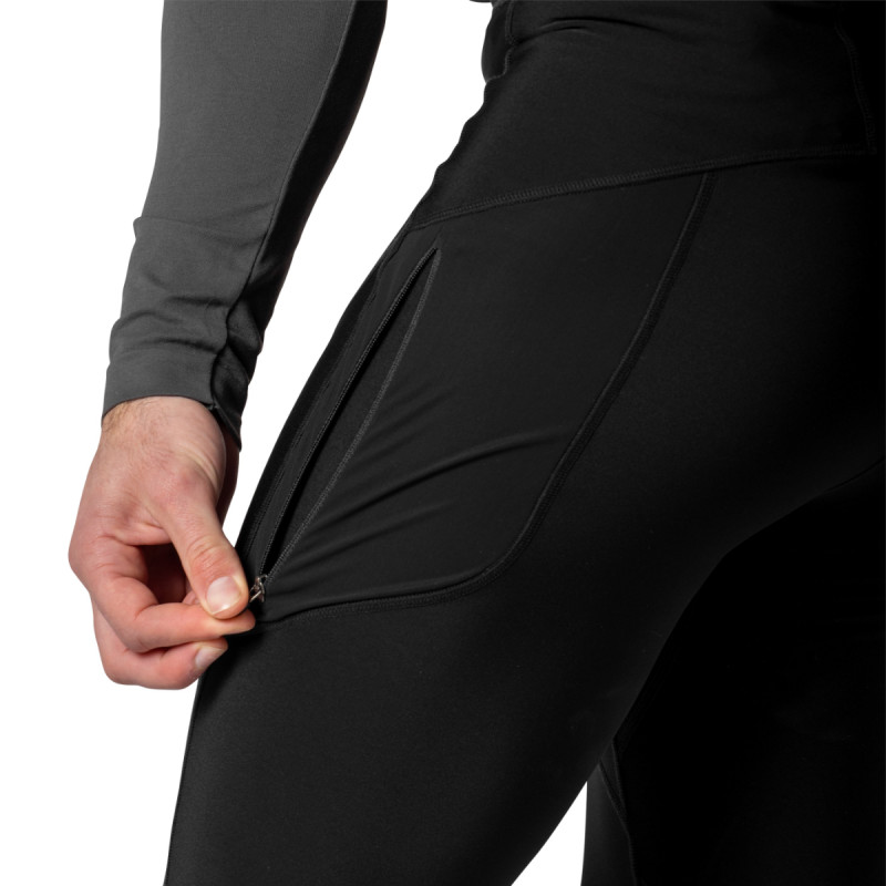 Pánské běžecké legíny Dynafit WINTER RUNNING TIGHTS  - černá