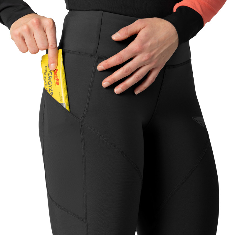 Dámské běžecké legíny Dynafit WINTER RUNNING TIGHTS  - černá